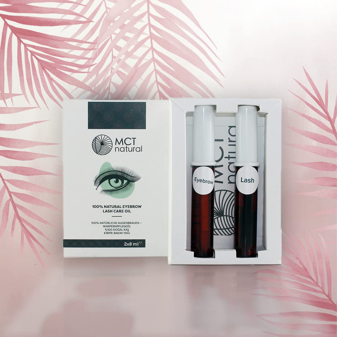 Natural eyebrow & eyelash care oil