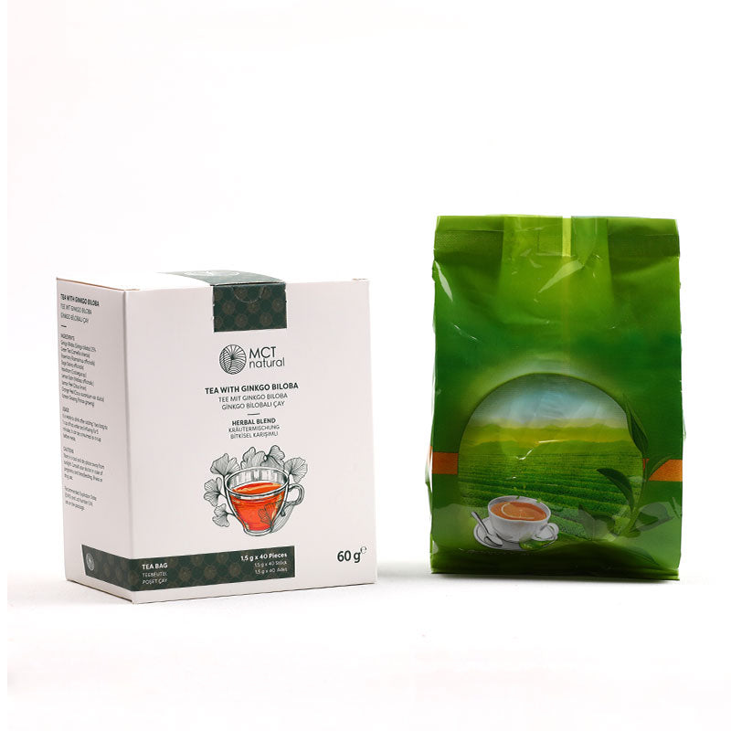 Tee mit Ginkgo Biloba