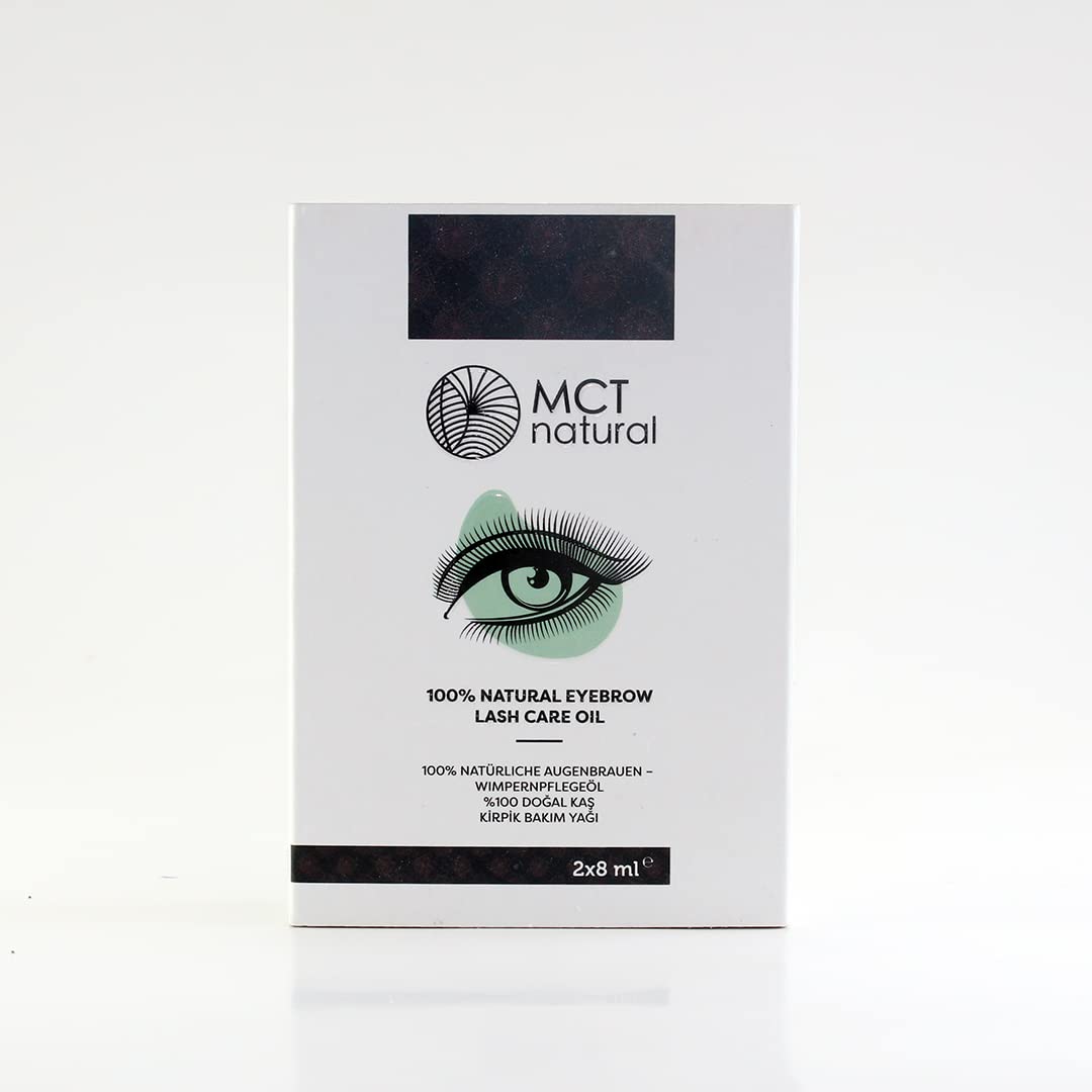 Natural eyebrow &amp; eyelash care oil