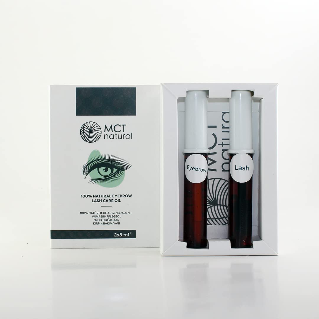 Natural eyebrow &amp; eyelash care oil