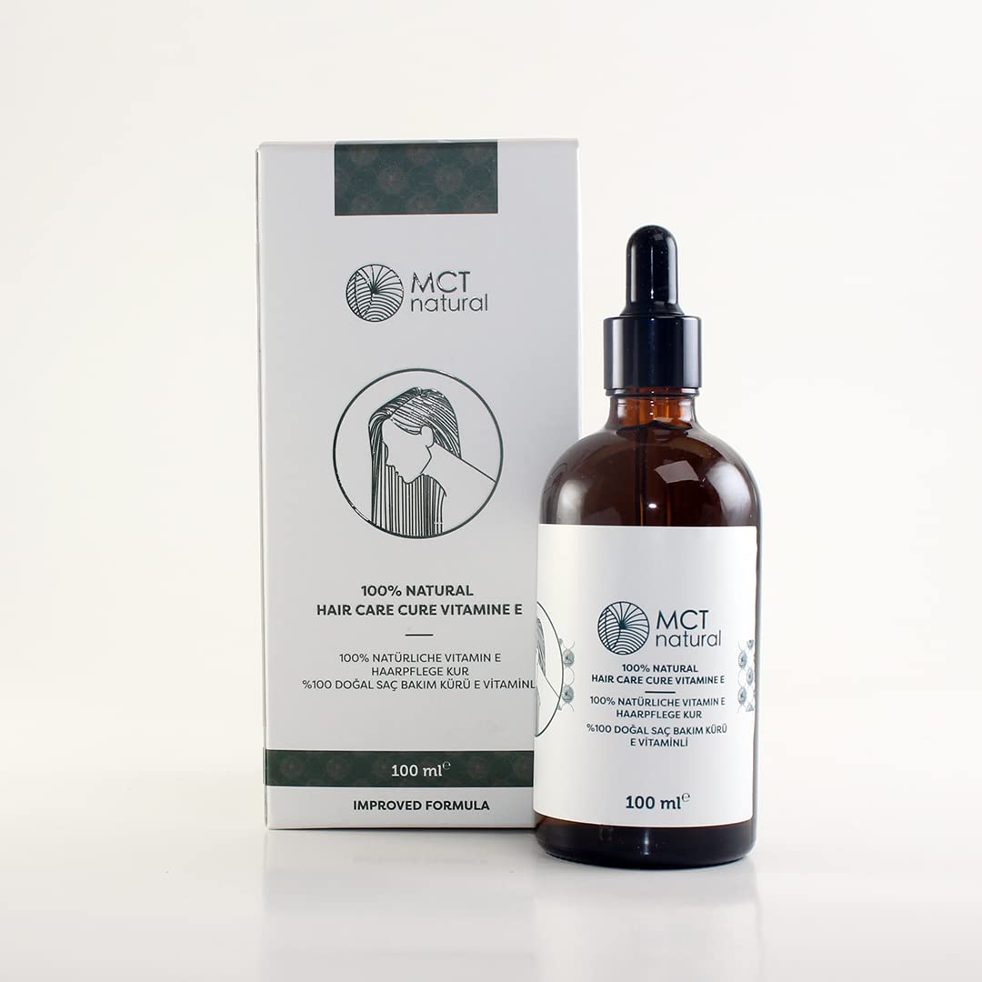 Natürliche Haarpflegekur mit Vitamin E