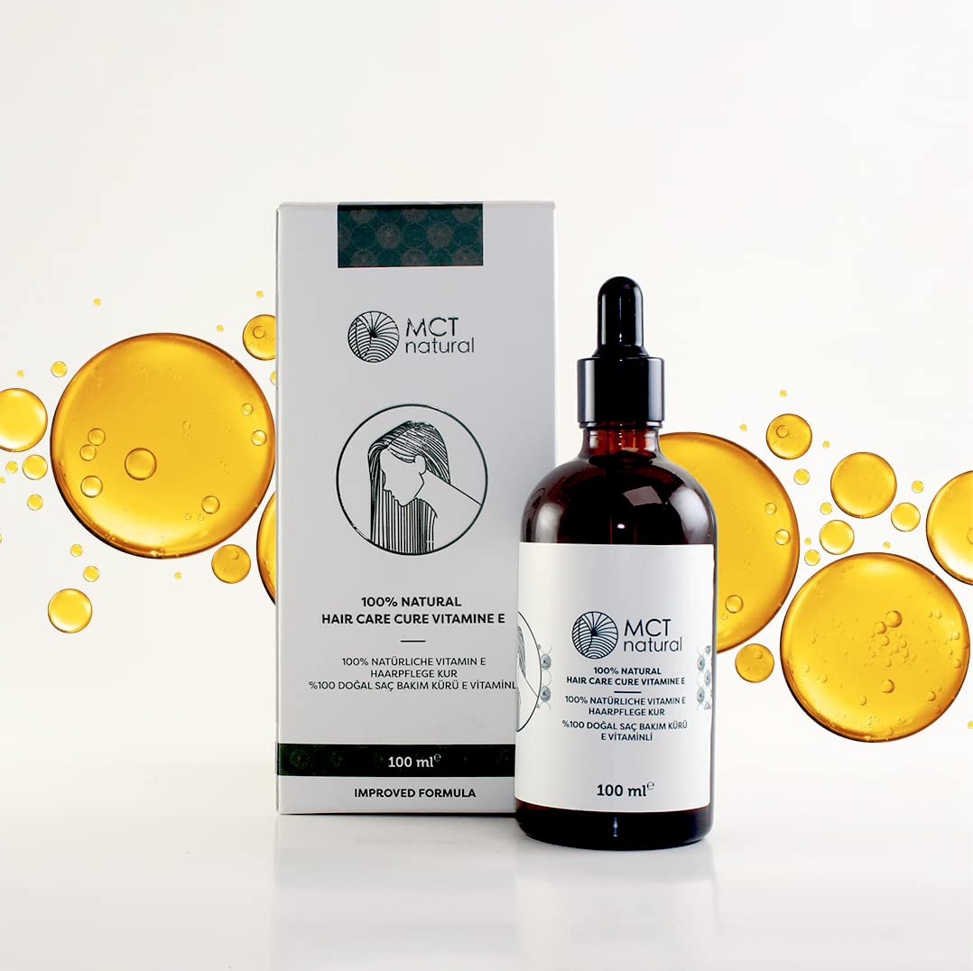 Natürliche Haarpflegekur mit Vitamin E