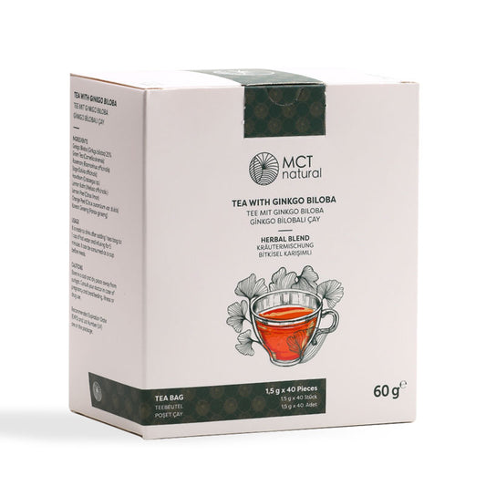 Tee mit Ginkgo Biloba